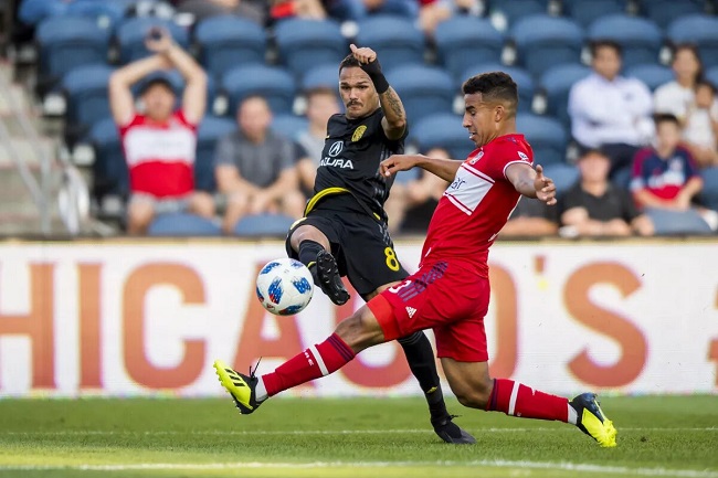 Hình ảnh đối đầu Columbus Crew vs Chicago Fire