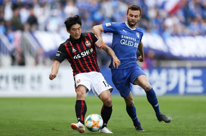 Hình ảnh đối đầu FC Seoul vs Suwon Samsung Bluewings